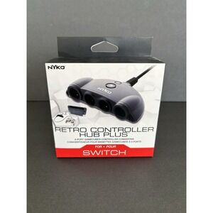 NYKO - Retro Controller Hub Plus: 4 Port GameCube Controller Adapter for Ninteno